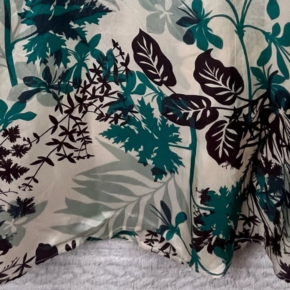 Y2K MAX & CO By MAX MARA Baby Doll Dress Floral Boho Lace Sz Small - Picture 11 of 13